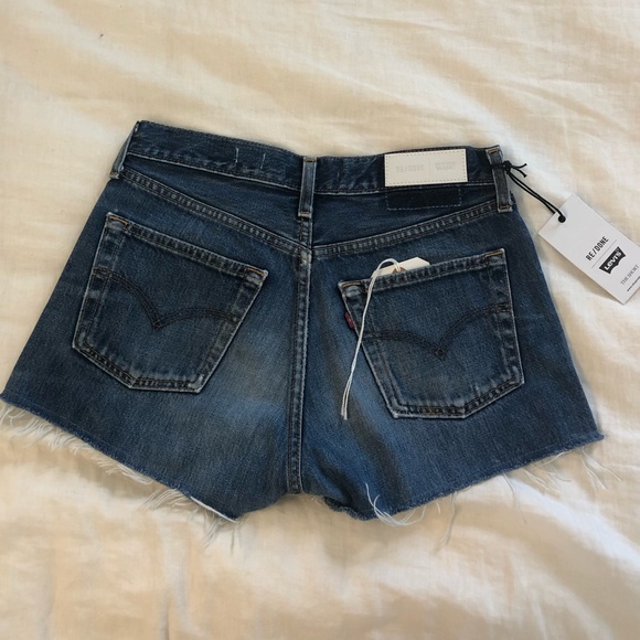 Re/done Levi Shorts - Picture 7 of 8